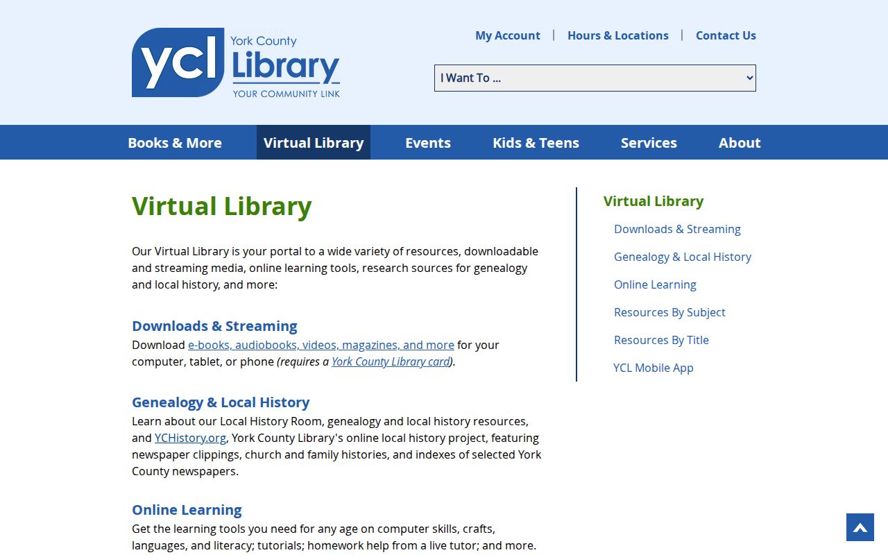 York Township city directory research through York County Libraries Virtual Library